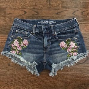 american eagle jean shorts